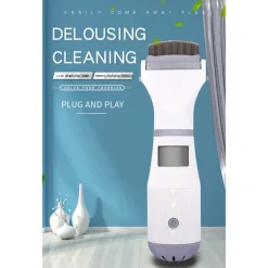 Peigne électrique anti-poux autonomie 4-6h LED 3 niveaux silencieux* Discount