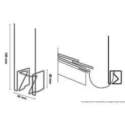 Pics anti-pigeon spécial gouttières galvanisé lot de 240* Clearance