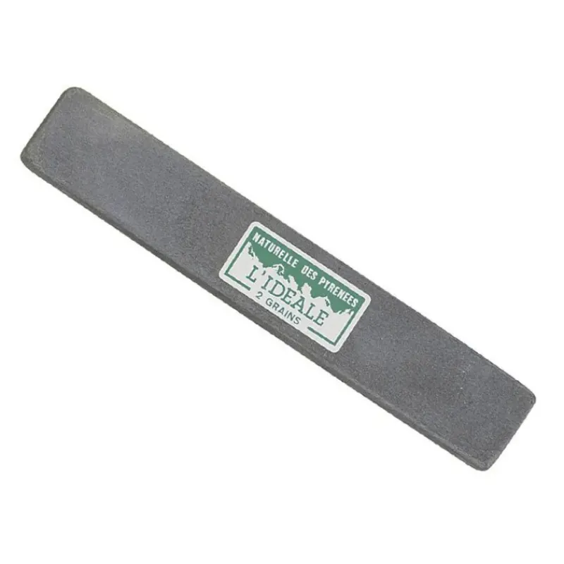 Pierre à aiguiser naturelle des Pyrénées "L'idéale" 2 grains 20cm* Outlet