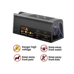 Piège à souris électrique USB - 2500V - 30 chocs par recharge* Hot