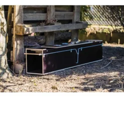 Piège boite à fauve bois 2 entrées ouverture 135x19x24* Hot