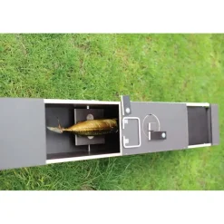 Piège boite à fauve bois 2 entrées ouverture 119x19x24* Outlet