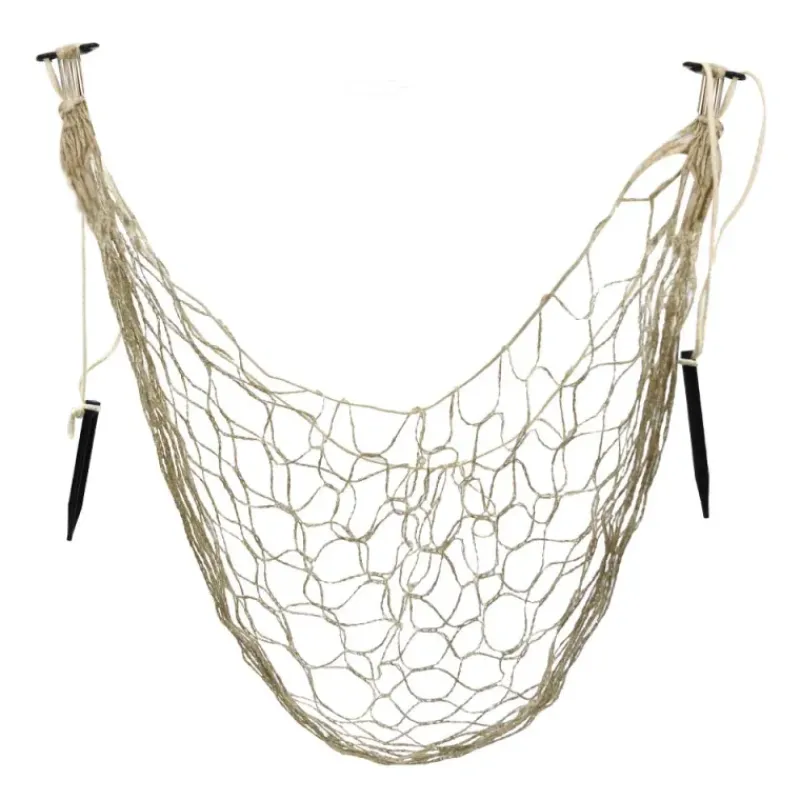 Piège bourse à lapin en lin 120 cm avec piquets de fixation* Discount