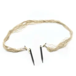 Piège bourse à lapin en lin 120 cm avec piquets de fixation* Discount