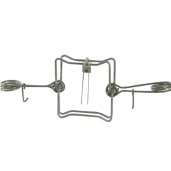 Piège en X simple ressort acier zingué noir 13 X 13 cm PHE* Clearance