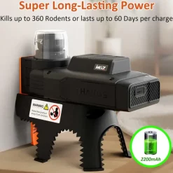 Piège Électronique à Souris USB - Décharge 5V/700mA - Autonomie 60 Jours* Sale