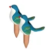 Piquets arroseurs oiseaux terre cuite 120ml 16x10x7,5cm - Lot de 2* Clearance