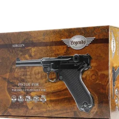Pistolet CO2 P08 20 coups Blowback full metal BB/4.5 3j 90m/s*Legends Outlet
