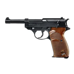 Pistolet P38 black CO² 20 coups cal. BB/4.5mm 3J 125m/s L211mm*Walther New