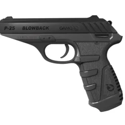 Pistolet P-25 cal 4.5mm 2x8 coups bronzé noir 125m/s L18cm*GAMO Online