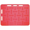 Plaque à porc PVC robuste rouge* Outlet