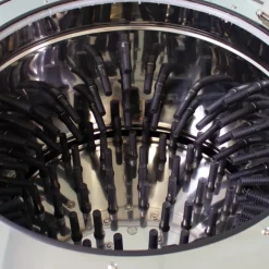 Plumeuse professionnelle Cylindra inox 144 doigts 0,75kW*River Systems