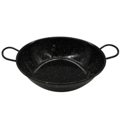 Poêle profonde émaillés poignées acier laminé Ø30cm*Vaello Outlet