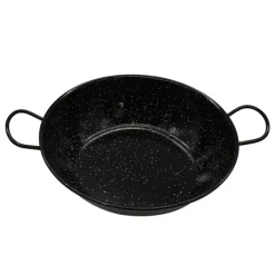 Poêle profonde émaillés poignées acier laminé Ø30cm*Vaello Outlet