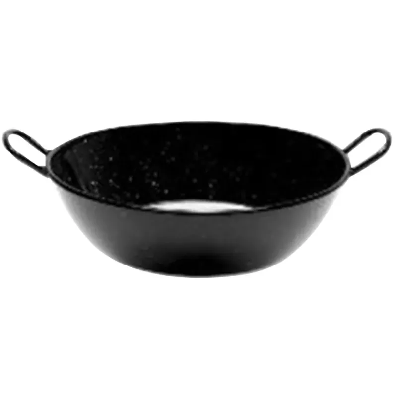 Poêle profonde émaillés poignées acier laminé Ø36cm*Vaello New