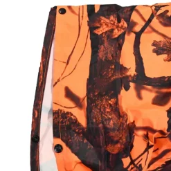 Poncho imperméable polyester enduit orange taille unique*Percussion Clearance