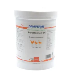 Pondiferme fort, aliment minéral poules pondeuses 1kg -*Gamiferme Best
