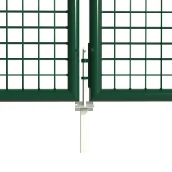 Portail 2 vantaux grillagé 3x1,5m - Maille 50mm - Vert* Hot