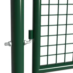 Portail 2 vantaux grillagé 3x1,5m - Maille 50mm - Vert* Hot