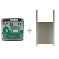 Portier à horloge + trappe canard 30x40cm*