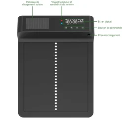 Portier automatique solaire télécommande et application Smartphone* Outlet