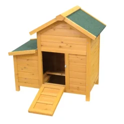 Poulailler bois Avistar 2 poules 80 X 47 X H 77 cm*Ducatillon Sale