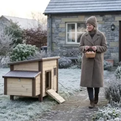 Poulailler chauffant et isolé avec thermostat 3 à 4 poules* Online