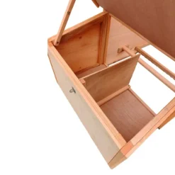 Poulailler en bois avec fenêtre toit en asphalte 3 poules* New