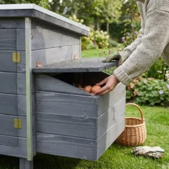 Poulailler Managua Stone bois et aluminium* Outlet