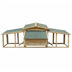 Poulailler Villa Cocotte en Pin Traité - Jusqu'à 4 Poules* Online