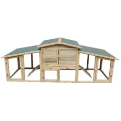 Poulailler Villa Cocotte en Pin Traité - Jusqu'à 4 Poules* Online