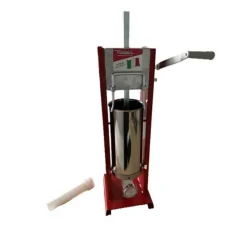 Poussoir à saucisses vertical ® 5L - Acier inoxydable - 4 entonnoirs*Reber Outlet