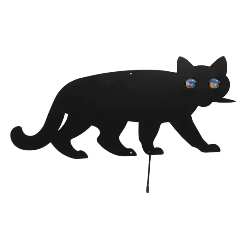 Épouvantails chats pour potager lot de 2* Outlet