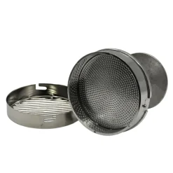 Presse steak haché diam 10 cm Reconstitueur de steak avec poussoir* Hot