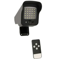 Projecteur solaire light & protect 120° autonomie 2h 3 modes noir* Online