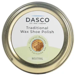 Pâte de cirage pour cuir 50 ml incolore, noir, marron ou marron foncé*Dasco