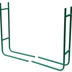 Range bûche métallique 120x90x20 cm - Support bois de chauffage*