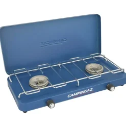 Réchaud 2 feux 3200W autonomie 12h30 facile à ranger 43x24x8cm* Online