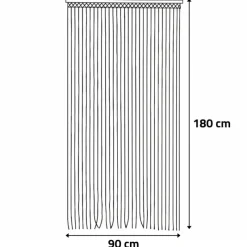 Rideau de porte 90x180cm* Sale
