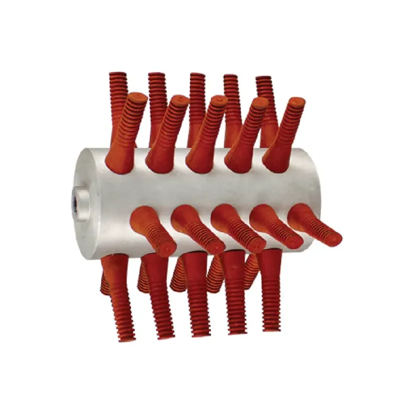 Rouleau aluminium 30 doigts pour plumeuse Piumina*River Systems Clearance