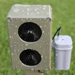 Répulsif électronique CHZ200 sur pied - Ultrasons anti-rongeurs et renards 2000m²* Best