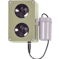 Répulsif électronique CHZ200 sur pied - Ultrasons anti-rongeurs et renards 2000m²* Best