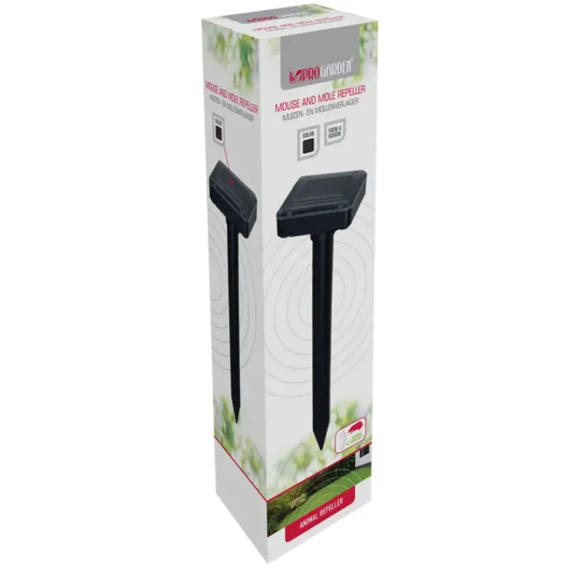 Répulsif solaire à ultrasons pour taupes et souris - Portée 30m* Online