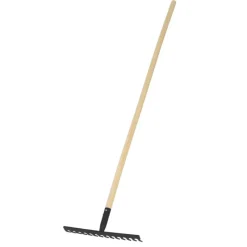 Râteau 143 cm - Manche Bois 14 Dents*Progarden Outlet