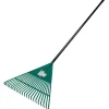 Râteau ramasse-feuilles 22 dents - Tête large 54x42,5 cm - Manche métal 117 cm* Online