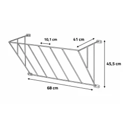 Râtelier zingué simple -*Kerbl Sale