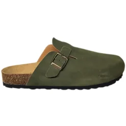 Sabots Homme en Cuir Kaki - Modèle Soube*Ayoka Online