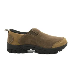 Sabots Montana cuir suédé chocolat / taupe 39 à 46*TeamWood Clearance