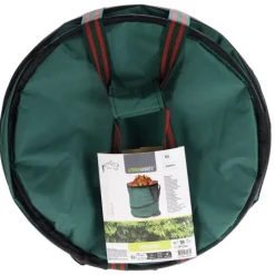 Sac à déchets vert polyester diamètre 55 cm* Sale
