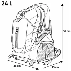 Sac à dos Kaki 2 tons 24L*
